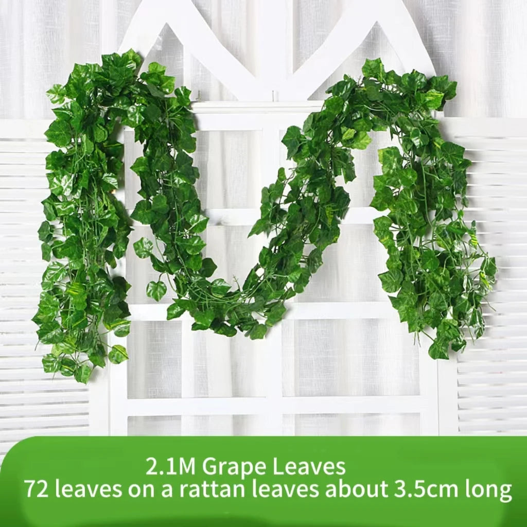 Artificial Ivy Leaf Garland for Decoration