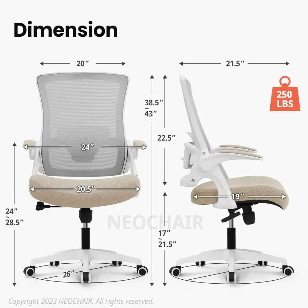 High Back Ergonomic Mesh Office Chair