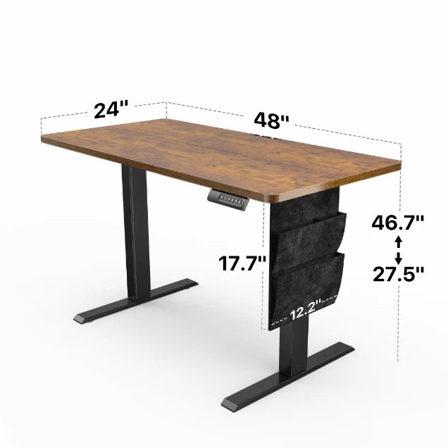 Dual Motor Height Adjustable Home Office Desk