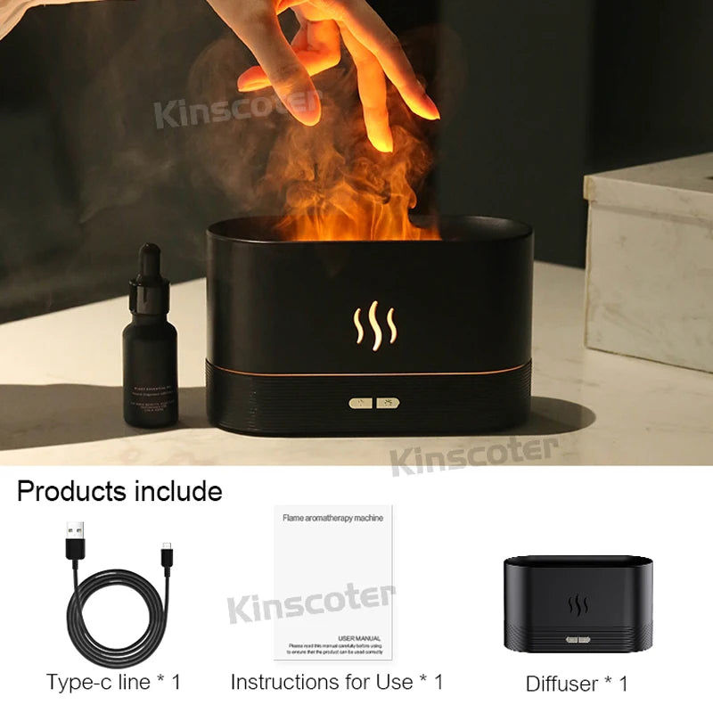 Ultrasonic Aroma Diffuser with LED Light