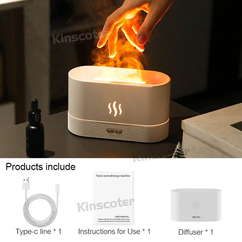 Ultrasonic Aroma Diffuser with LED Light