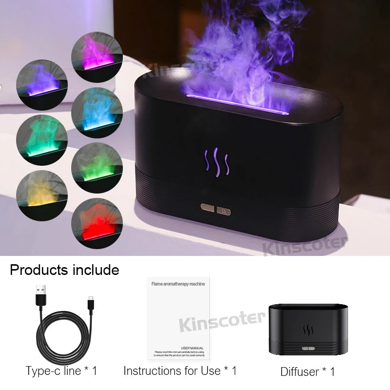 Ultrasonic Aroma Diffuser with LED Light