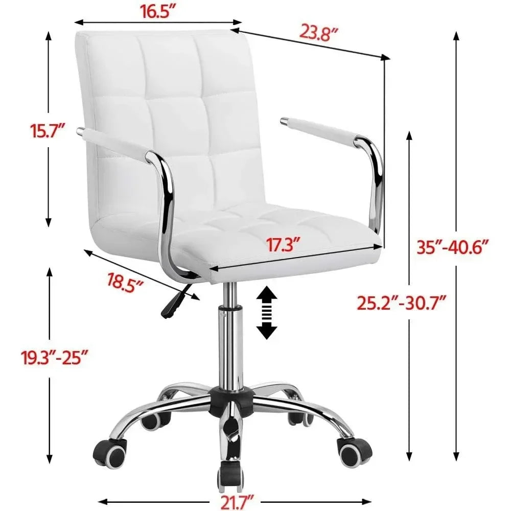 Modern PU Leather Office Chair