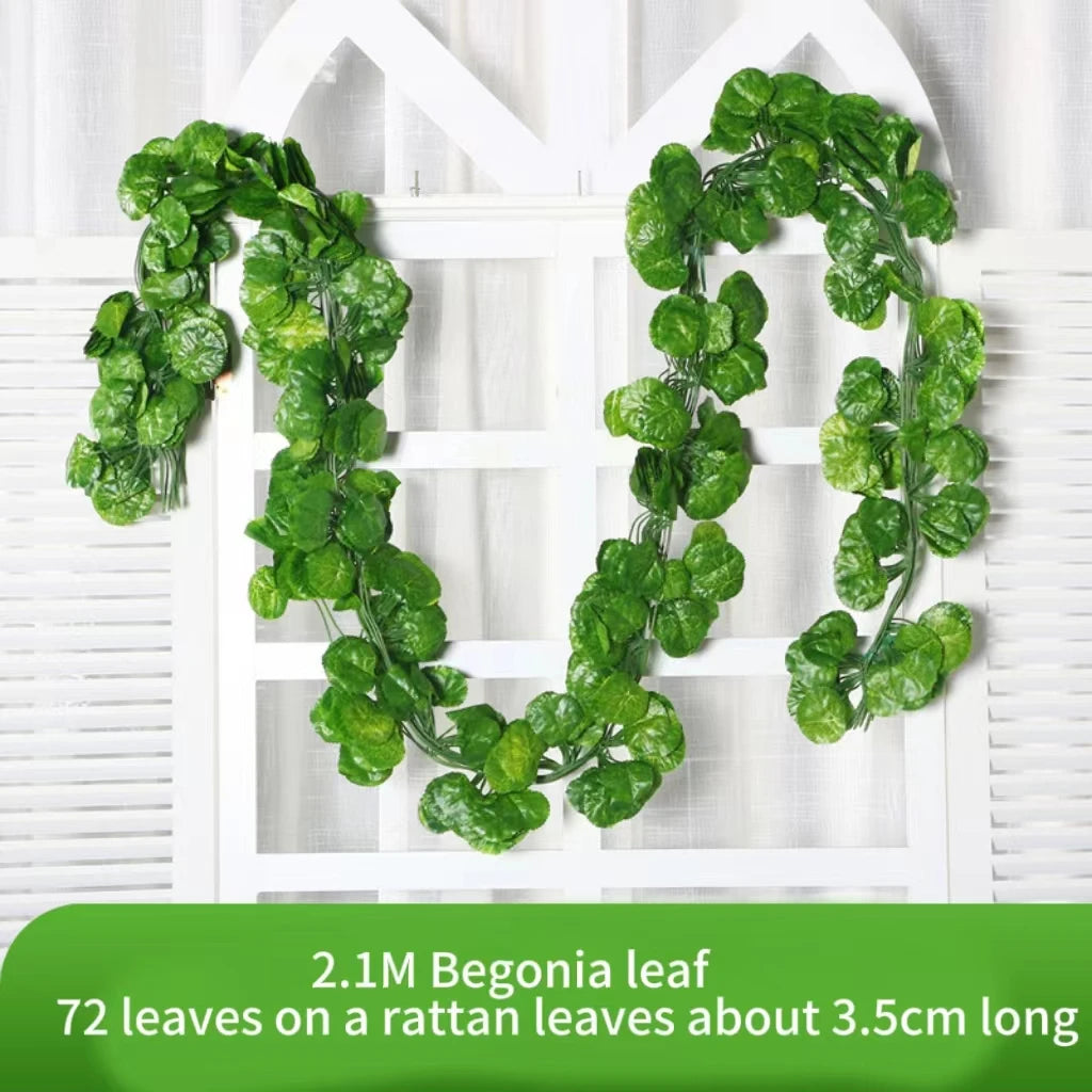 Artificial Ivy Leaf Garland for Decoration