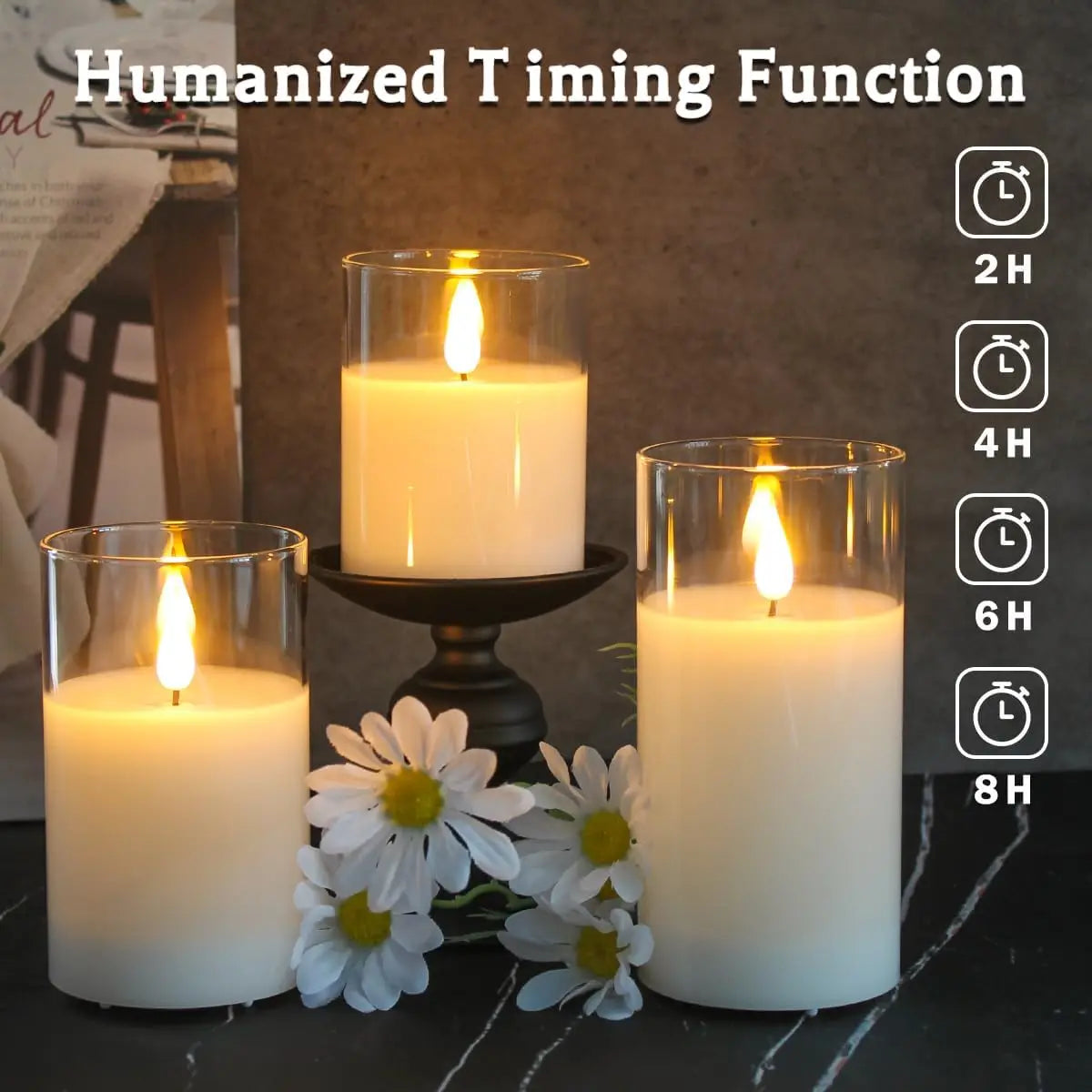 Led Electronic Flameless Candles