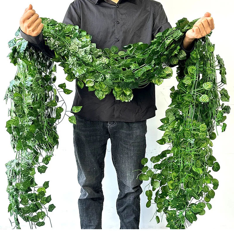 Artificial Ivy Leaf Garland for Decoration