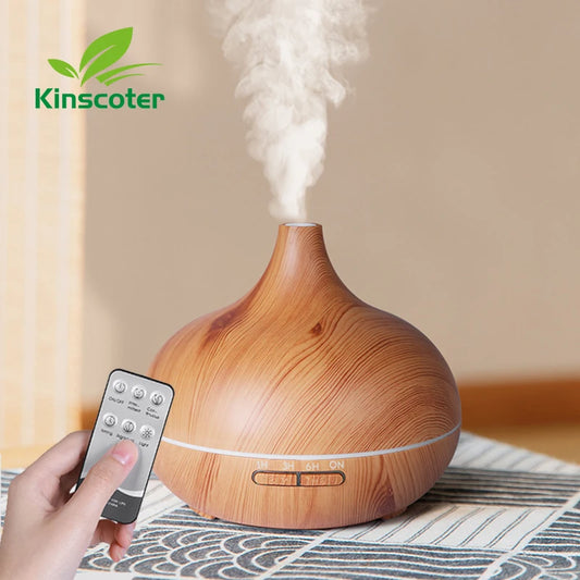 Wood Grain Aromatherapy Diffuser