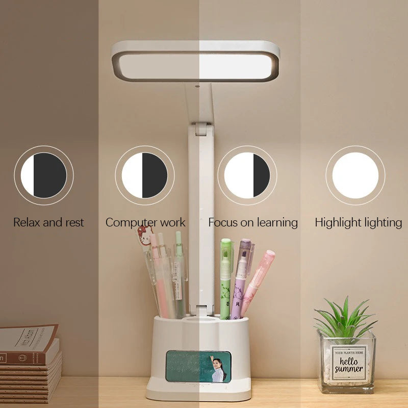 Foldable USB Rechargeable LED Desk Lamp