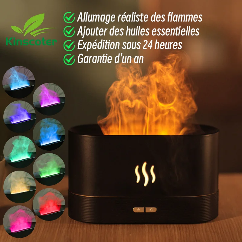 Ultrasonic Aroma Diffuser with LED Light